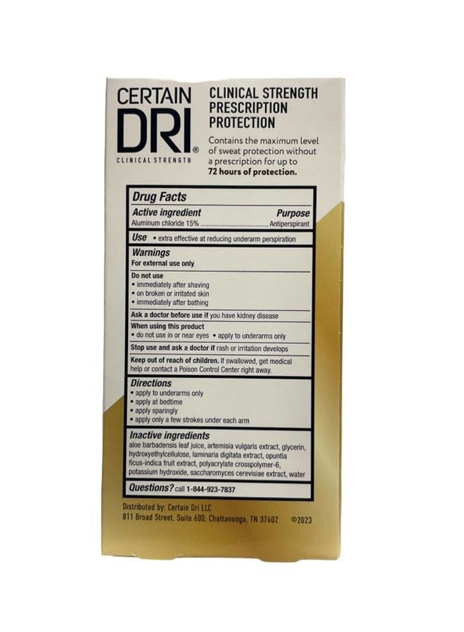 Certain Dri Anti-Perspirant, Roll-On, Pack of 3, 1.2 oz - Image 4